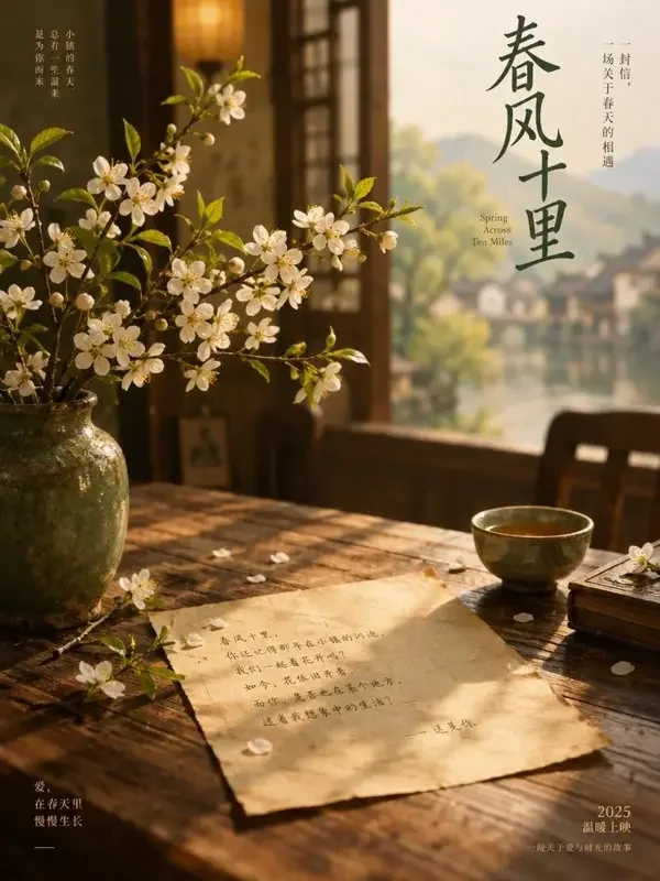 高清短剧《春天里的来信》千禧年代年代情感短剧封面